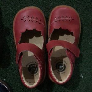 Excellent condition Livie and Luca ruched Velcro shoes